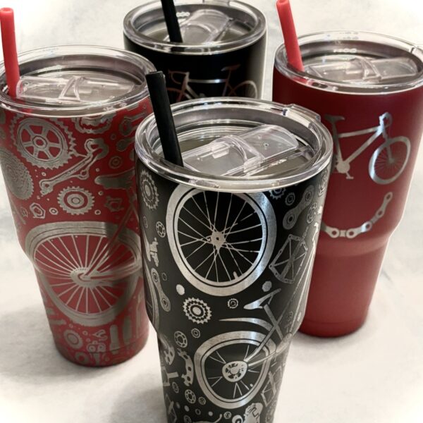 30oz steel tumbler set