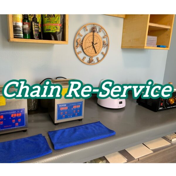 Chain wax re-service Chain wax re-service