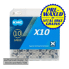 KMC X10 Bk/Slr Chain