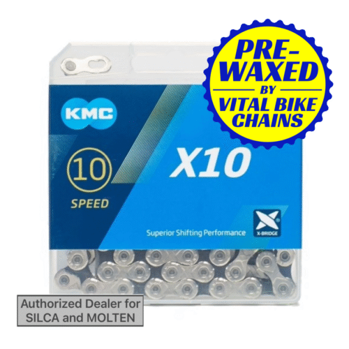 KMC X10 Bk/Slr Chain