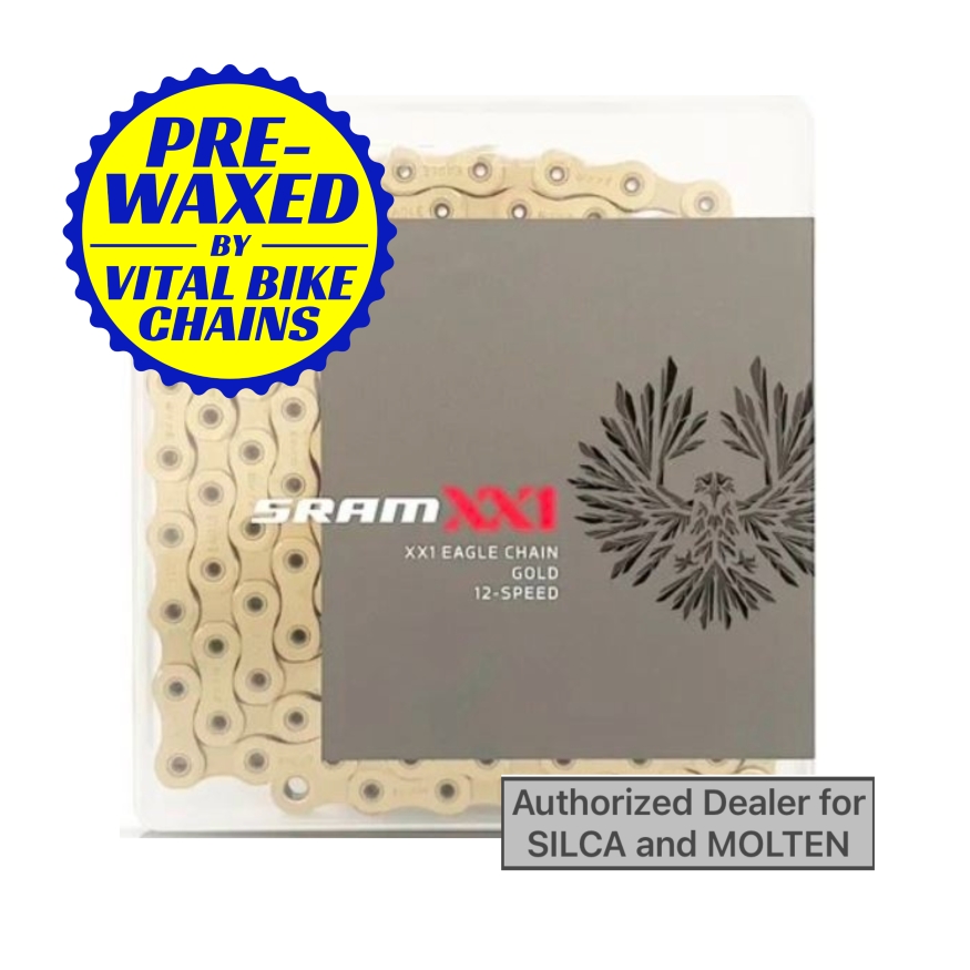 SRAM XX1 Eagle Gold Chain - Pre-waxed | Vital Bike Chains